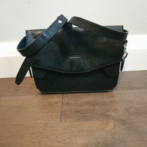 Alexander Wang Black Textured Crossbody Bag